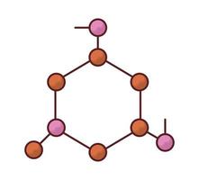 disegno del dna della molecola vettore