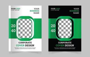 aziendale e creativo attività commerciale libro copertina design modello a4 vettore
