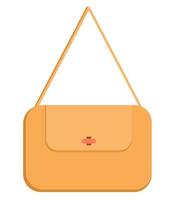 carino borsa design vettore