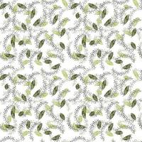 moderno alla moda astratto stile retrò floreale seamless pattern design vettore