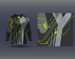 maglietta gli sport design per da corsa maglia Ciclismo calcio gioco vettore