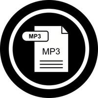 mp3 vettore icona