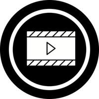 video e animazione unico vettore icona