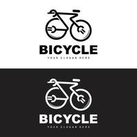 elettrico bicicletta logo, veicolo disegno, sport bicicletta vettore, bicicletta modello icona illustrazione vettore
