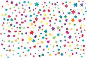 premio sfondo di multicolore stelle su bianca sfondo vettore