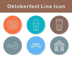 oktoberfest vettore icona impostato