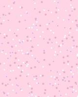 carino astratto puntini fiori vettore modello. piccolo cerchio fiore geometria bianca e rosa colore. vettore illustrazione. verticale sfondo disposizione.