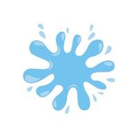 acqua spruzzo icona vettore. gocce illustrazione cartello. oceano simbolo. mare logo. acqua fonte marchio. vettore