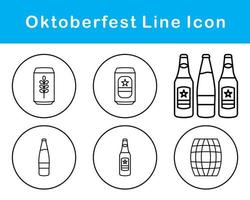 oktoberfest vettore icona impostato