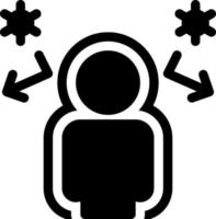 illustrazione vettoriale di sicurezza su uno sfondo simboli di qualità premium. icone vettoriali per il concetto e la progettazione grafica.