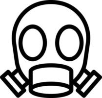 gas maschera vettore illustrazione su un' sfondo.premio qualità simboli.vettore icone per concetto e grafico design.