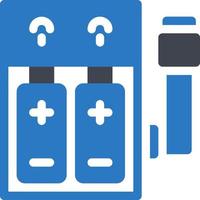 illustrazione vettoriale della batteria su uno sfondo. simboli di qualità premium. icone vettoriali per il concetto e la progettazione grafica.