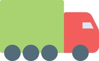 illustrazione vettoriale del camion su uno sfondo. simboli di qualità premium. icone vettoriali per il concetto e la progettazione grafica.