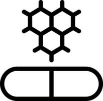 illustrazione vettoriale di pillole su uno sfondo. simboli di qualità premium. icone vettoriali per il concetto e la progettazione grafica.