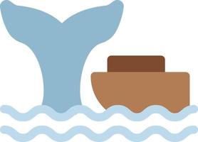 illustrazione vettoriale di balena su uno sfondo simboli di qualità premium. icone vettoriali per il concetto e la progettazione grafica.