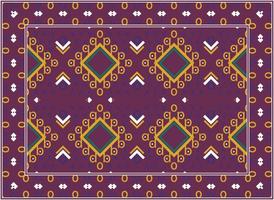 moderno decorazione con orientale tappeti, motivo etnico senza soluzione di continuità modello boho persiano tappeto vivente camera africano etnico azteco stile design per Stampa tessuto tappeti, asciugamani, fazzoletti, sciarpe tappeto, vettore