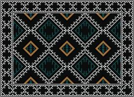 moderno persiano tappeto, africano motivo moderno persiano tappeto, africano etnico azteco stile design per Stampa tessuto tappeti, asciugamani, fazzoletti, sciarpe tappeto, vettore