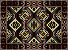 persiano tappeto moderno vivente camera, motivo etnico senza soluzione di continuità modello scandinavo persiano tappeto moderno africano etnico azteco stile design per Stampa tessuto tappeti, asciugamani, fazzoletti, sciarpe tappeto, vettore