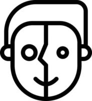 illustrazione vettoriale uomo su uno sfondo. simboli di qualità premium. icone vettoriali per il concetto e la progettazione grafica.
