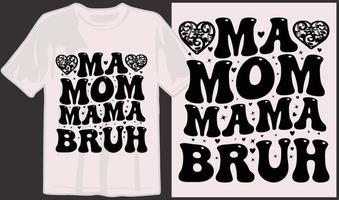 La madre di giorno, mamma, mamma, mammina, famiglia svg t camicia disegno, tipografia t camicia disegni vettore