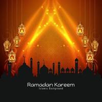 culturale Ramadan kareem islamico Festival celebrazione sfondo vettore