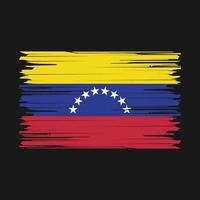 pennello bandiera venezuela vettore