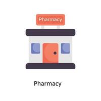 farmacia vettore piatto icone. semplice azione illustrazione azione