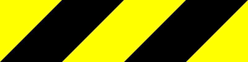 giallo e nero avvertimento nastro vettore