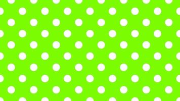 bianca colore polka puntini al di sopra di prato verde sfondo vettore