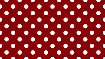 bianca colore polka puntini al di sopra di buio rosso sfondo vettore