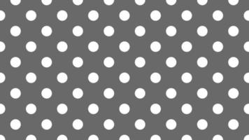 bianca colore polka puntini al di sopra di offuscare grigio sfondo vettore