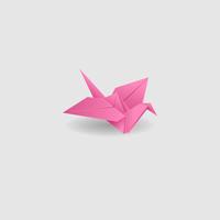 Vettore dell'illustrazione degli animali di origami