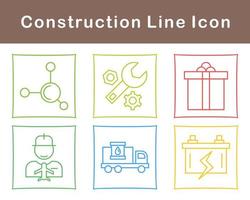 costruzione vettore icona impostato