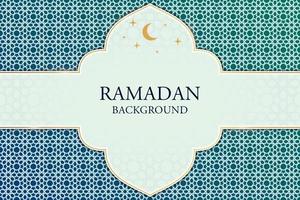 islamico Ramadan sfondo nel bianca, verde e blu colore sfondo. islamico Ramadan tema. vettore illustrazioni eps10