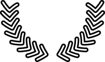 linea vettore icona Grano. schema vettore icona su bianca sfondo
