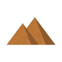 piramidi punto di riferimento illustrazione vettore