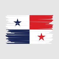 Panama bandiera illustrazione vettore