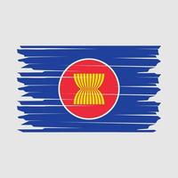 ASEAN bandiera illustrazione vettore