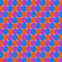 geometrico viola blu e arancia colore senza soluzione di continuità modello linea arte vettore