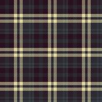 plaid modello senza soluzione di continuità struttura il risultante blocchi di colore ripetere verticalmente e orizzontalmente nel un' distintivo modello di piazze e Linee conosciuto come un' sett. tartan è spesso chiamato plaid vettore