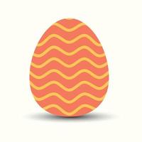 zigzag Pasqua uovo vettore illustrazione