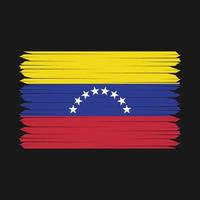 pennello bandiera venezuela vettore