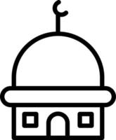 cupola vettore icona