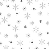 modello di forme geometriche astratte dei fiocchi di neve vettore