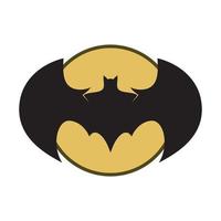 modello di logo icona vettore pipistrello