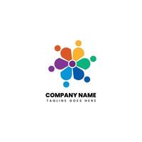 design del logo delle persone vettore