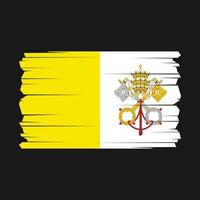 Vaticano bandiera vettore illustrazione