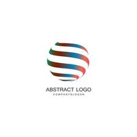 creativo astratto logo design vettore