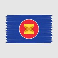 ASEAN bandiera vettore illustrazione