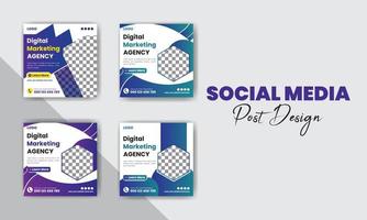 digitale marketing agenzia sociale media inviare design fascio vettore